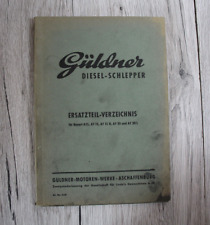 Riginal güldner ersatzteillis gebraucht kaufen  Zeiskam