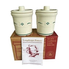 Longaberger pottery condiment for sale  Columbia