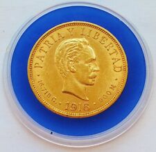 Pesos 1916 gold gebraucht kaufen  Berlin