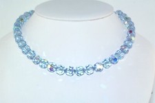 Vtg faceted blue for sale  Media