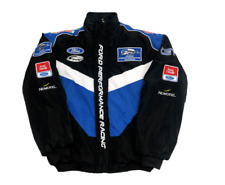 Chaqueta acolchada con cremallera de algodón bordada de carreras Ford F1 Team unisex para adultos*/, usado segunda mano  Embacar hacia Argentina