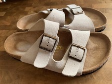 Ladies cream birkenstock for sale  CROYDON