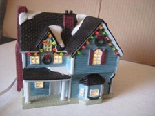 Casas iluminadas de porcelana vila de Natal Lemax 1994 comprar usado  Enviando para Brazil