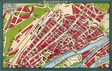Stadtplan magdeburg elbe gebraucht kaufen  Berlin