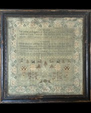 Antique needlework sampler for sale  HOLT