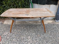 Table jardin teck d'occasion  Saint-Raphaël