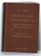 Ricettario industriale. modern usato  Roma