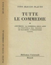 Tutte commedie. tito usato  Italia