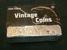 *RARO* OMNA VINTAGE OLD POUR 7,9 OZ .999+ BARRA DE PRATA FINA PESO ÍMPAR comprar usado  Enviando para Brazil