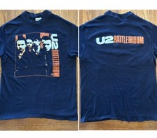 Camiseta unissex 1988 U2 Rattle and Hum Band Tour 2 lados remake NH8558, usado comprar usado  Enviando para Brazil