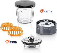 Conjunto Bosch 3 em 1: moedor/picador/armazenamento MUZ45XCG1, cinza comprar usado  Enviando para Brazil