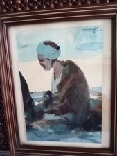 Aquarelle orientaliste hidayet d'occasion  Marseille X