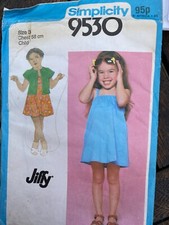 Vintage simplicity sewing for sale  RIPLEY
