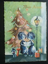 Cartolina buon natale usato  Italia