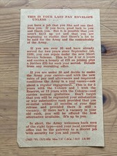 1947 army recruitment for sale  IPSWICH