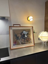 Large vintage painting for sale  LONDON