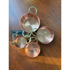 Conjunto de copos medidores de ouro rosa martelado comprar usado  Enviando para Brazil
