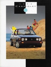 1993 volkswagen cabriolet for sale  Burbank