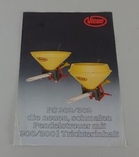 Prospektblatt broschüre vicon gebraucht kaufen  Jever