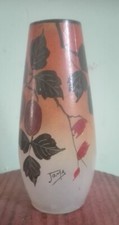 Vase verre peint d'occasion  Valenciennes