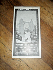 Ancien petit dépliant d'occasion  Artigues-près-Bordeaux