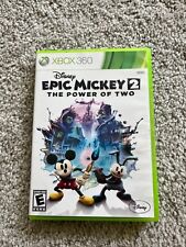 Disney Epic Mickey 2: The Power of Two Xbox 360 Completo Testado comprar usado  Enviando para Brazil