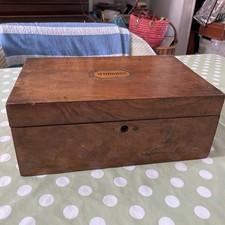 Antique wooden sewing for sale  YEOVIL