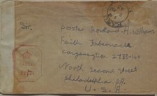 Nigeria 1943 cover for sale  POTTERS BAR