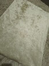 Beige crushed velvet for sale  MALVERN