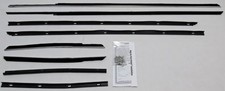 Window Sweeps Felt Kit for 1967 - 1968 Ford Galaxie 2 Door Convertible OEM na sprzedaż  Wysyłka do Poland