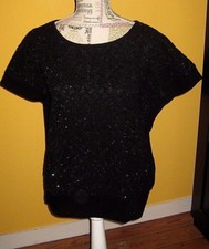Joli pull noir d'occasion  Méru