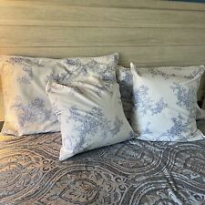 blue 2 pillows square for sale  West Chester