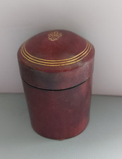 Vintage leather round for sale  STOWMARKET
