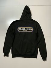 KLOS 95.5 FM Los Angeles Radio Station St. Jude Rocks Sudadera con Capucha Negra con Cremallera Polar Pequeña segunda mano  Embacar hacia Argentina