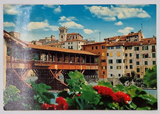 Vintage postcard ponte usato  Roma