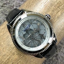 Invicta Wildflower Feminino 37089 Relógio de Quartzo Couro com Acento Diamante 35mm 7 1/4" comprar usado  Enviando para Brazil