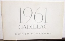 1961 cadillac owners for sale  Holts Summit