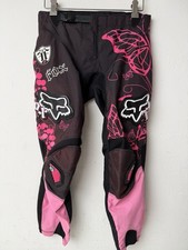 Calça Fox Motocross 180 Lean Meninas Juventude Rosa Preta Tamanho 10/26 BMX Bicicleta Suja comprar usado Calça Fox Motocross 180 Lean Meninas Juventude Rosa Preta Tamanho 10/26 BMX Bicicleta Suja comprar usado  Enviando para Brazil