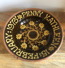 Large slipware bowl for sale  STOKE-ON-TRENT