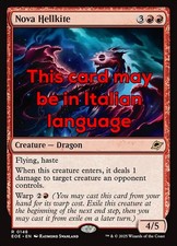 Mtg nova hellkite usato  Italia