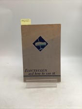1933 Electrolux e como usá-lo folheto publicitário 1ª edição purificador de ar limpador, usado comprar usado  Enviando para Brazil