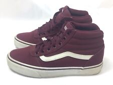 Vans burgundy high for sale  Farmingdale