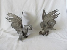pair vintage brass roosters for sale pair vintage brass roosters for sale West Point
