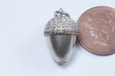 Antique silver acorn for sale  UK