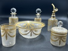 Nécessaire de toilette en cristal Saint-Louis – Flacons anciens - Napoléon III comprar usado  Enviando para Brazil