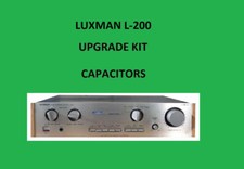 Amplificador estéreo LUXMAN L-200 KIT DE REPARACIÓN - todos los condensadores, usado comprar usado  Enviando para Brazil