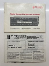 Manuale istruzioni autoradio usato  Trieste