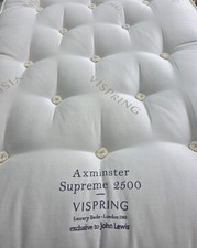 Vispring axminister supreme for sale  NOTTINGHAM