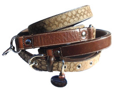 Coach brown jacquard for sale  Palm Springs