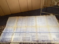 Antique blueprint blue for sale  Springfield